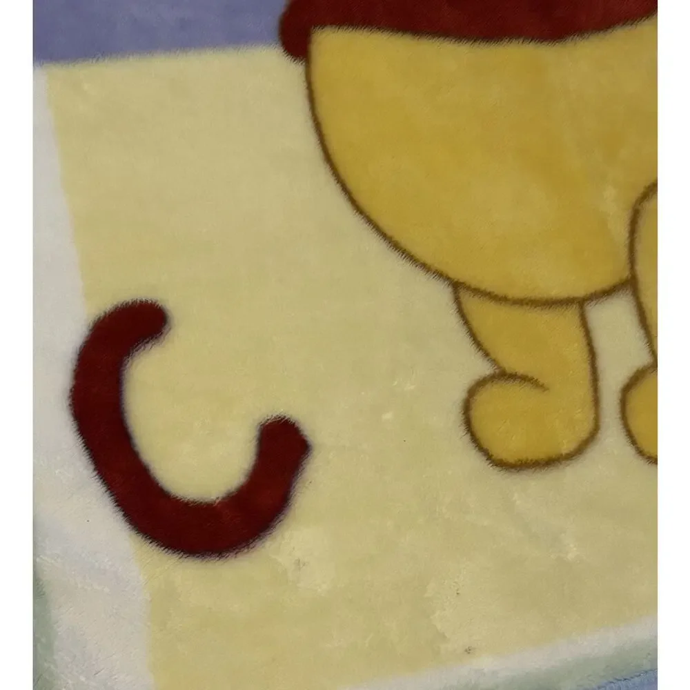 Winnie‎ the POOH Alphabet ABCD Plush Mink Baby Blanket
